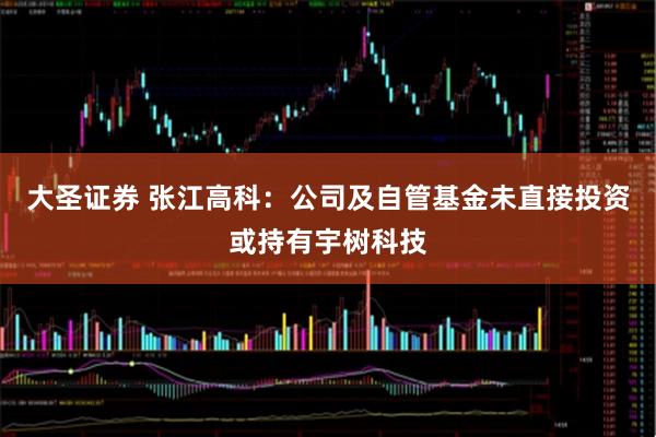 大圣证券 张江高科：公司及自管基金未直接投资或持有宇树科技