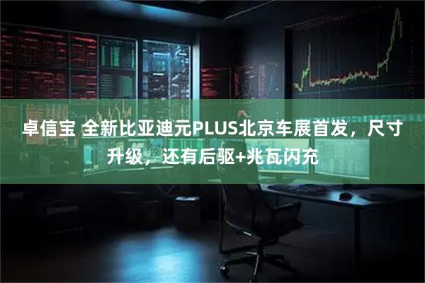 卓信宝 全新比亚迪元PLUS北京车展首发，尺寸升级，还有后驱+兆瓦闪充